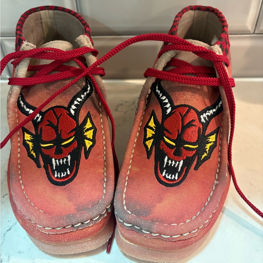 Clarks Originals Wallabee Evo Stranger Things The Upside Down Mens 7.5 Rare